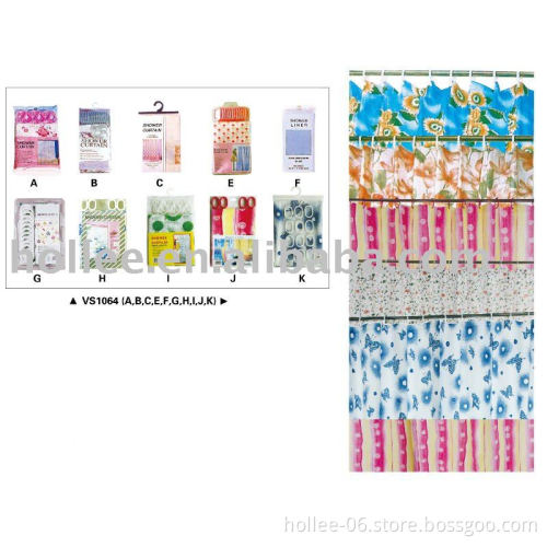 shower curtain bathroom fabric curtain